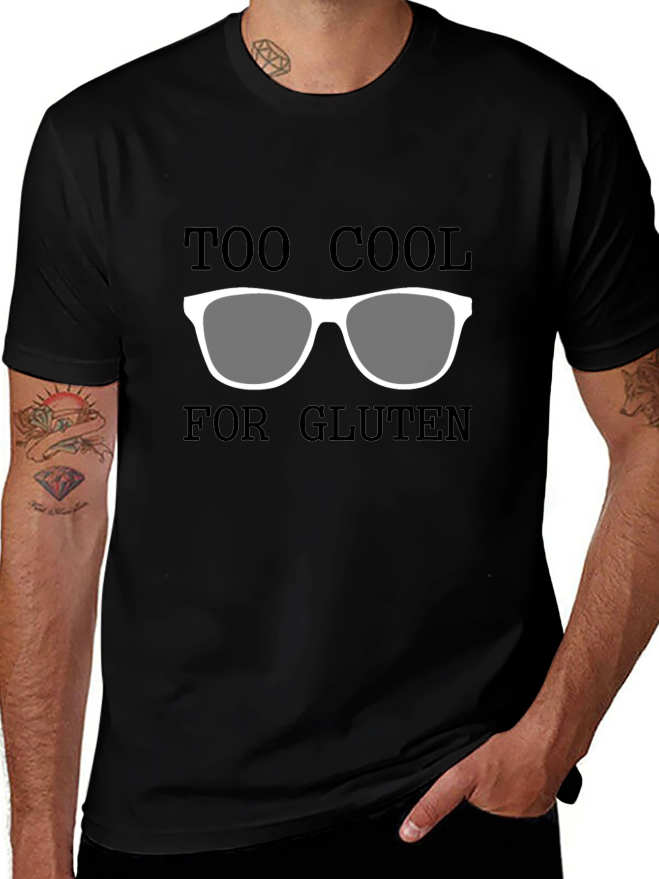 Too Cool for Gluten T-Shirt