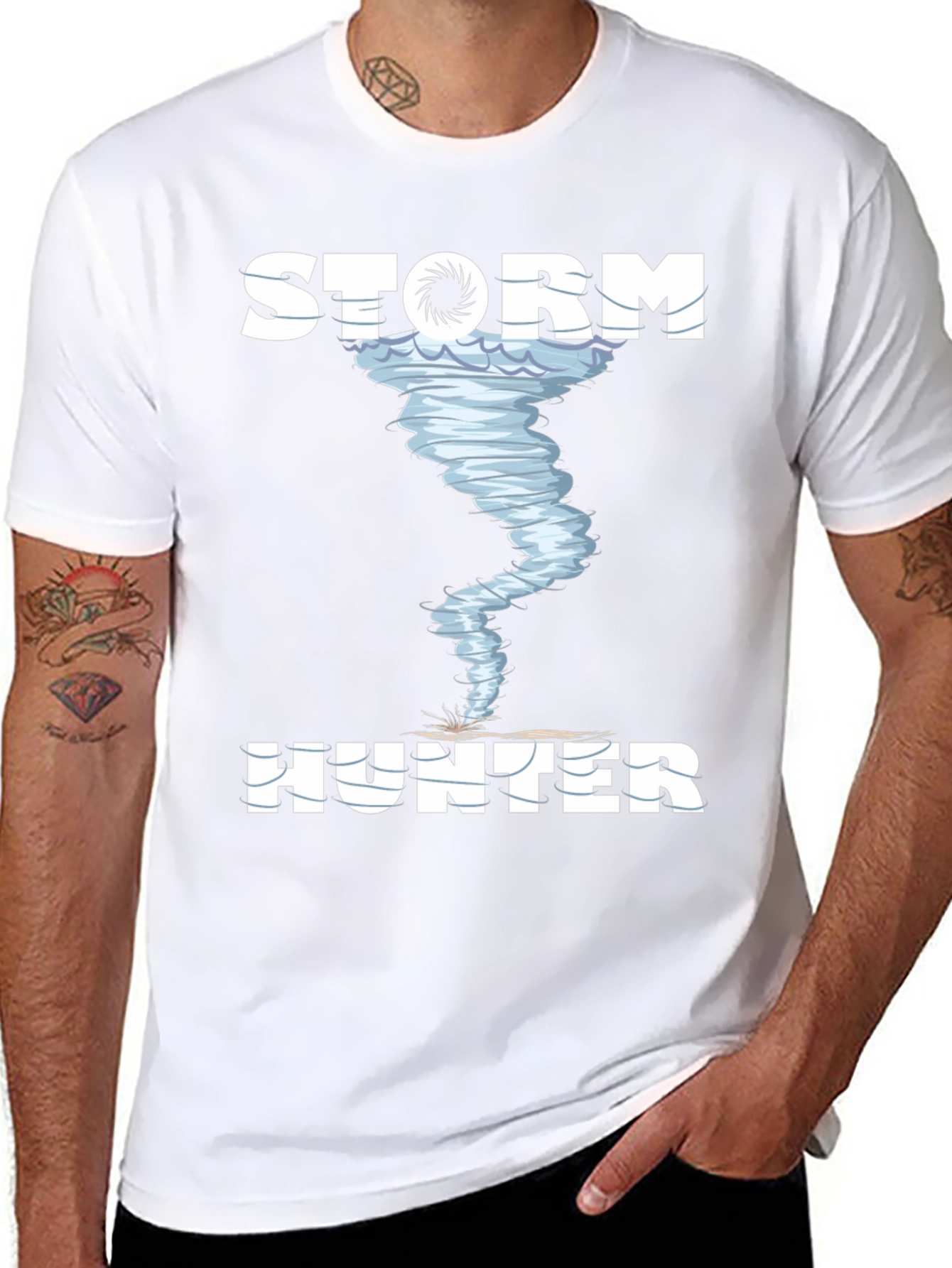 Storm Hunter Graphic T-Shirt - Weather Chaser Apparel