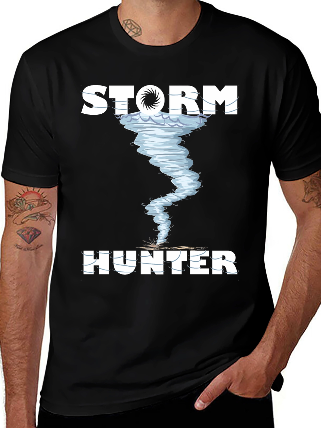 Storm Hunter Graphic T-Shirt - Weather Chaser Apparel