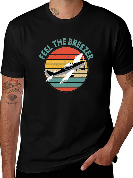 Feel the Breezer Airplane Graphic Tee