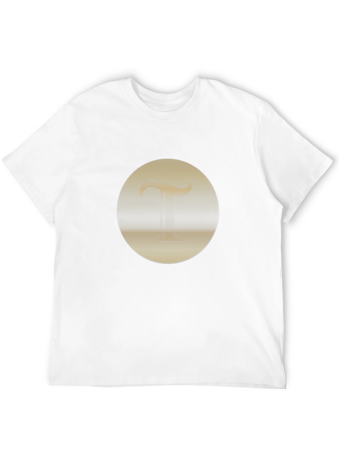 Stylish Black T-Shirt with Initial T Design