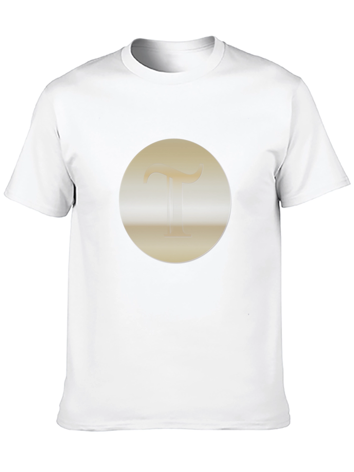 Stylish Black T-Shirt with Initial T Design
