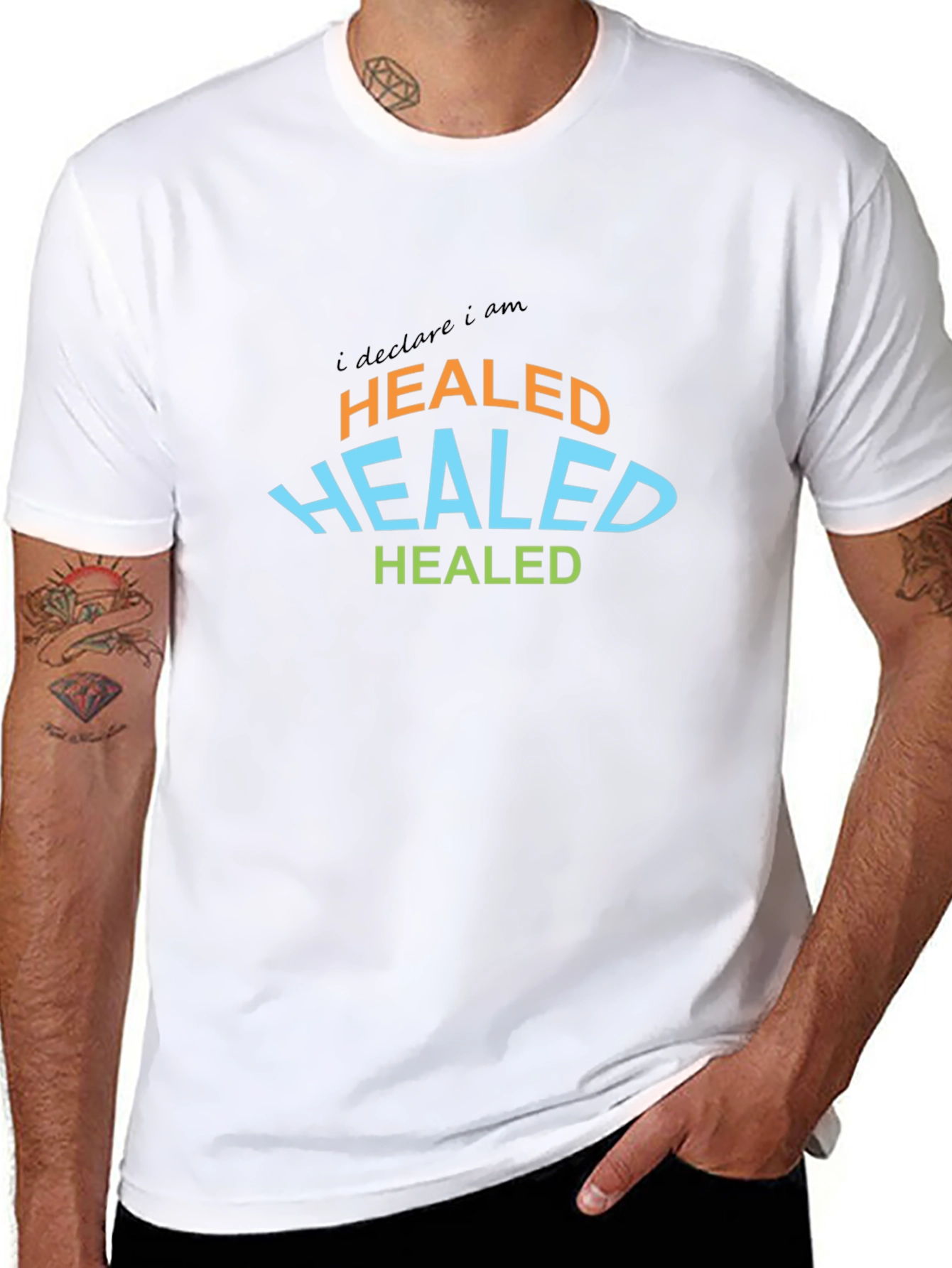 Declare I am Healed Graphic Tee