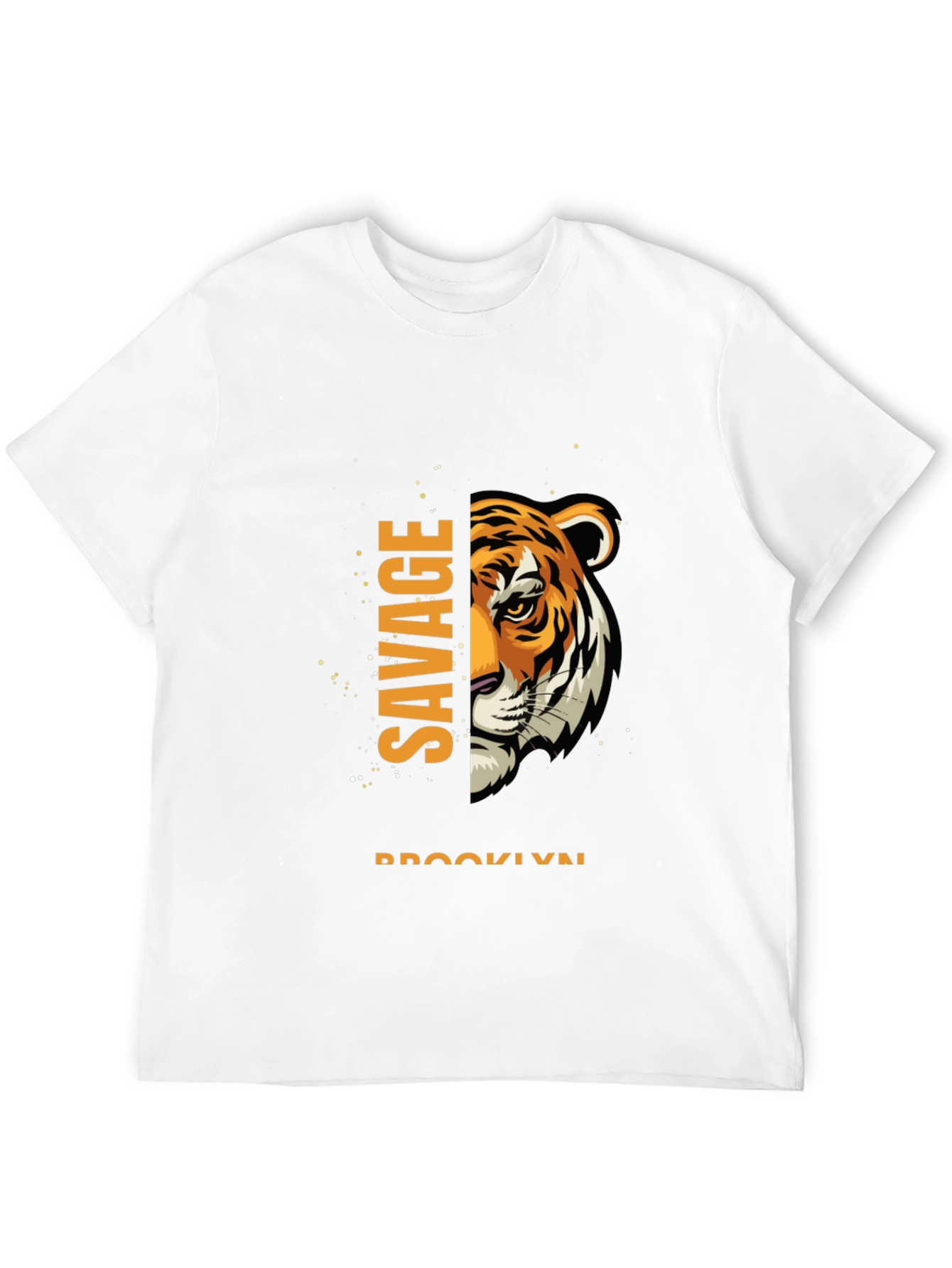 Savage Brooklyn Tiger Graphic T-Shirt