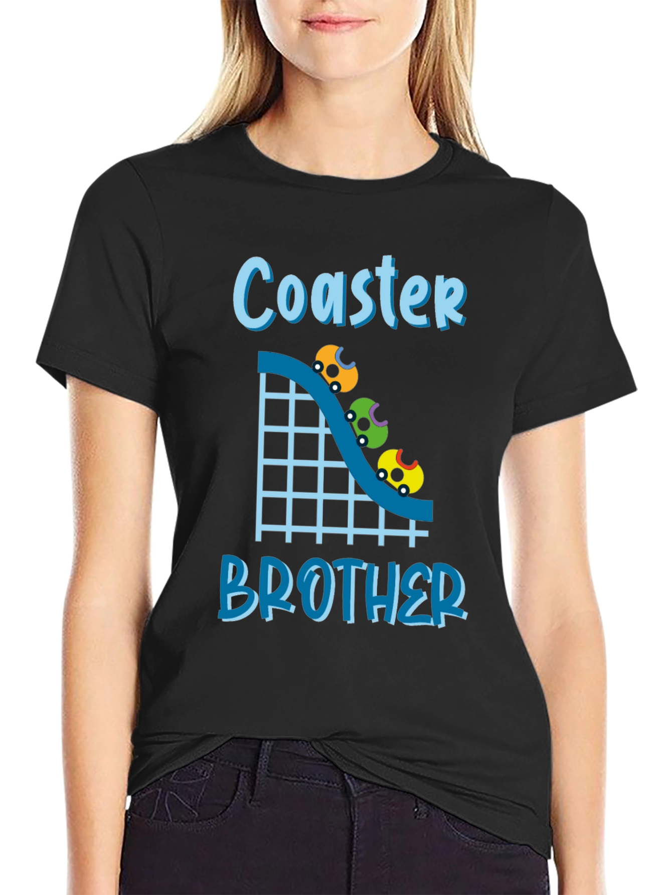 Coaster Brother Graphic Tee - Ride in Style!