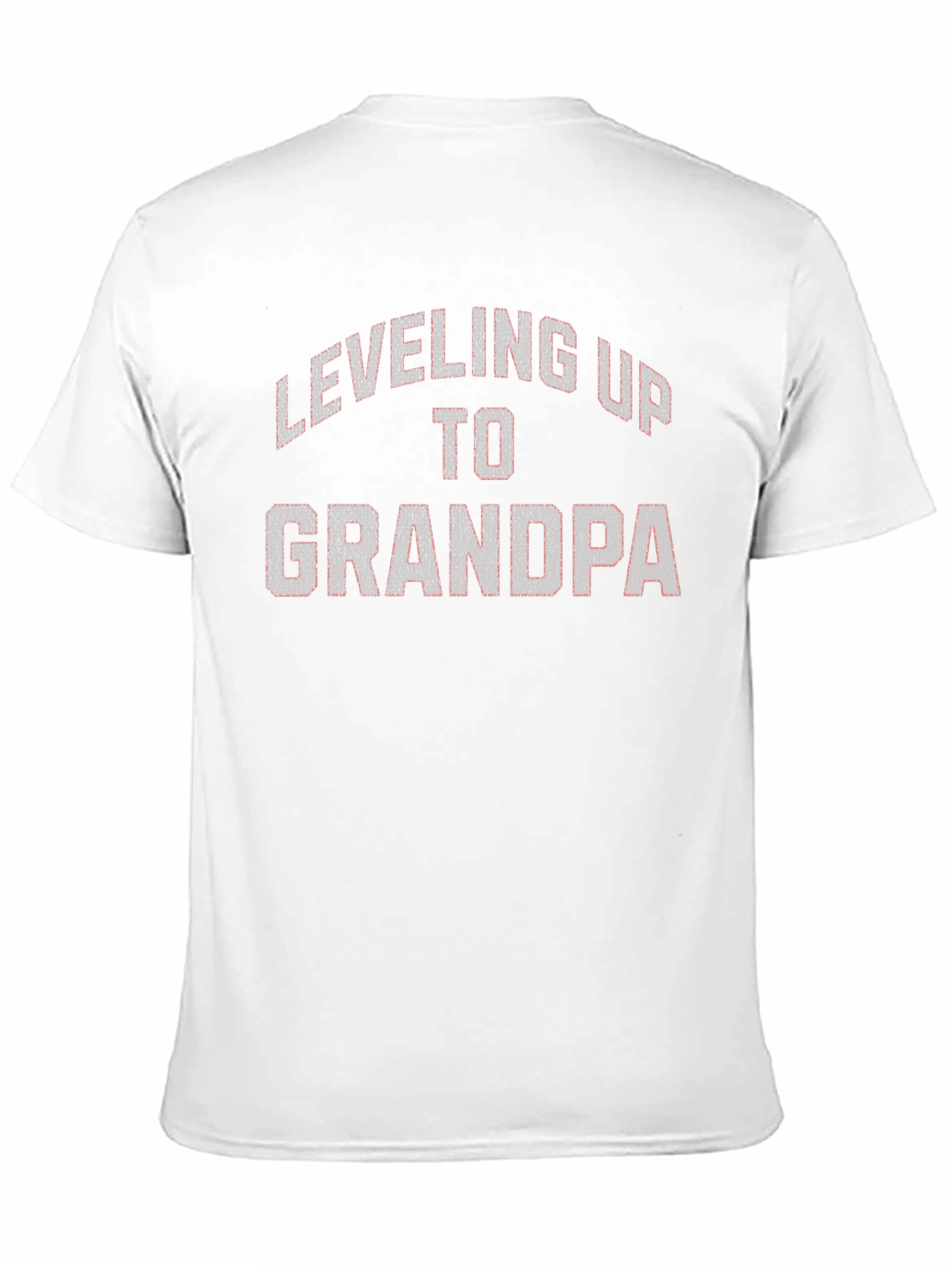 Leveling Up to Grandpa Graphic Tee
