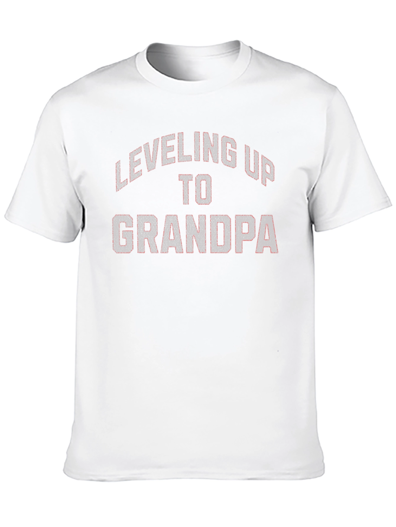 Leveling Up to Grandpa Graphic Tee