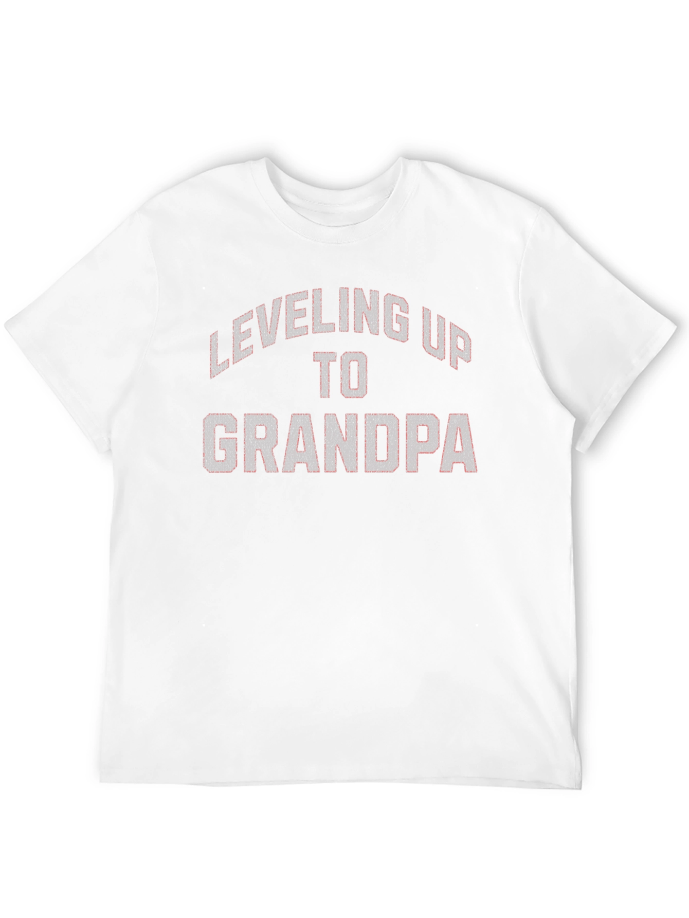 Leveling Up to Grandpa Graphic Tee