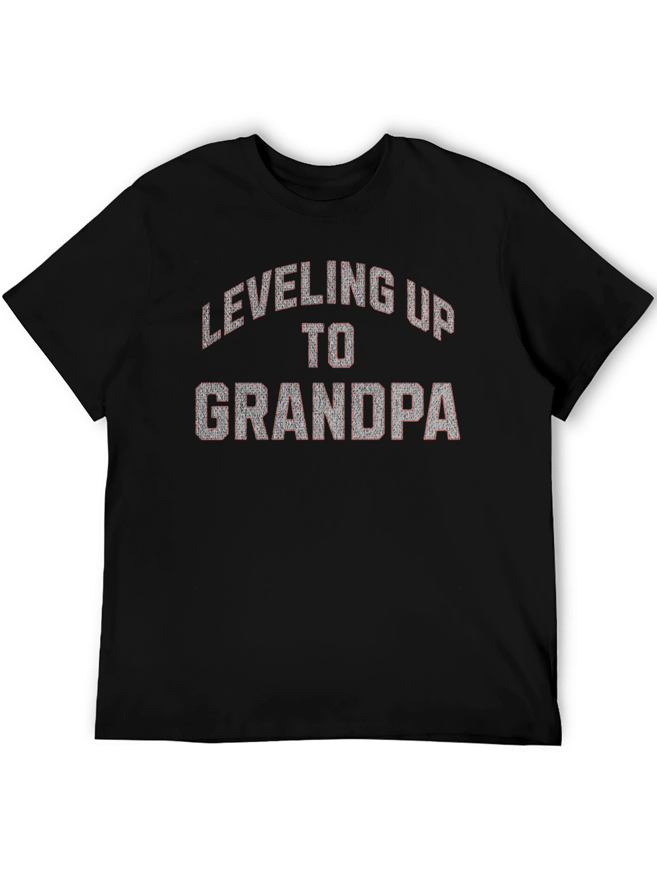 Leveling Up to Grandpa Graphic Tee