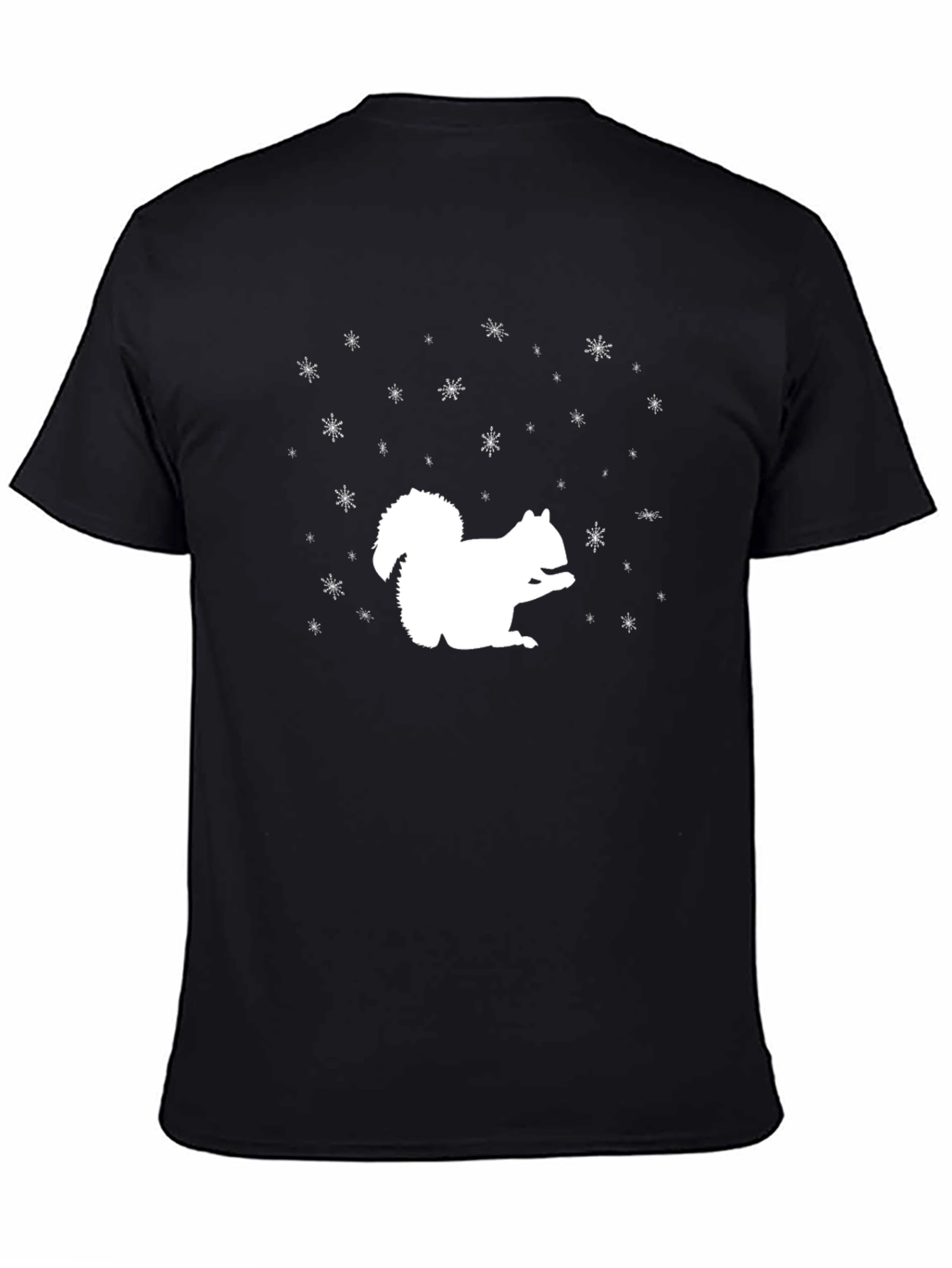 Squirrel Winter Tee - Festive Holiday Apparel
