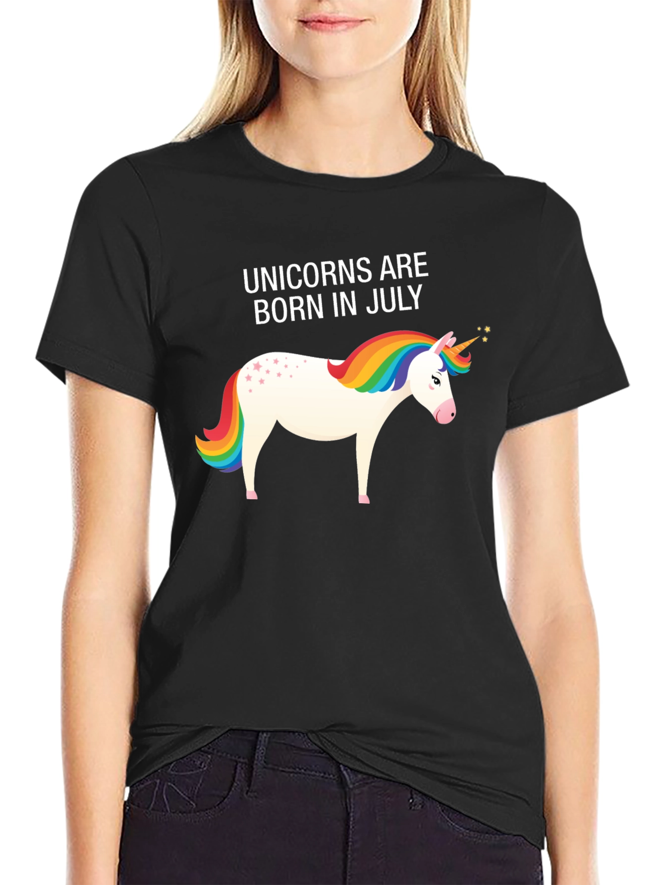 Unicorns Born in July T-Shirt