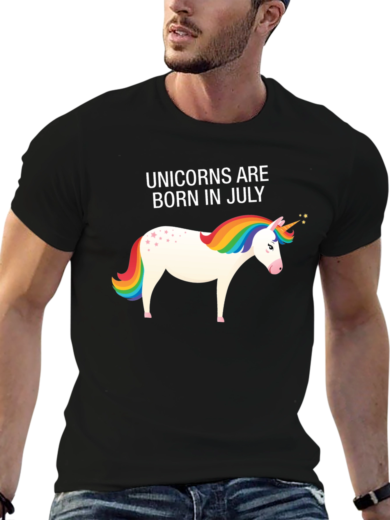 Unicorns Born in July T-Shirt