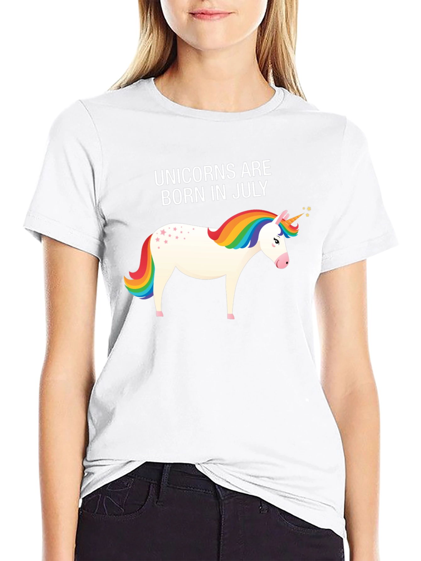 Unicorns Born in July T-Shirt