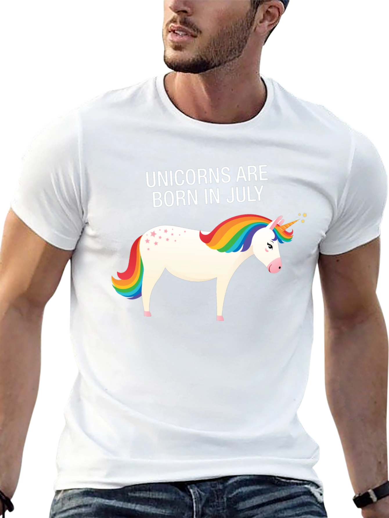 Unicorns Born in July T-Shirt