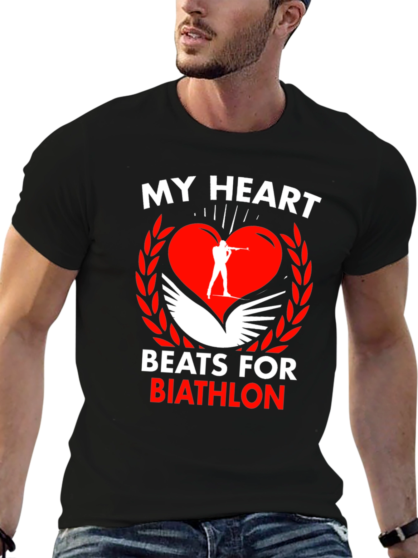 Biathlon Heartbeat T-Shirt