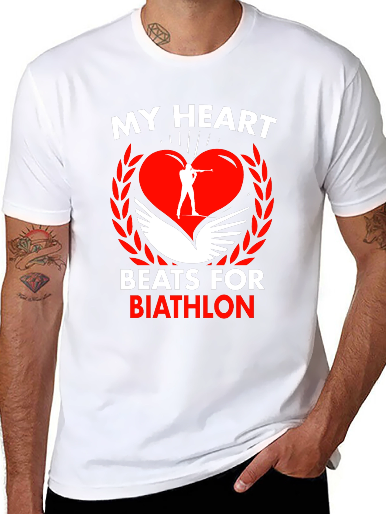 Biathlon Heartbeat T-Shirt