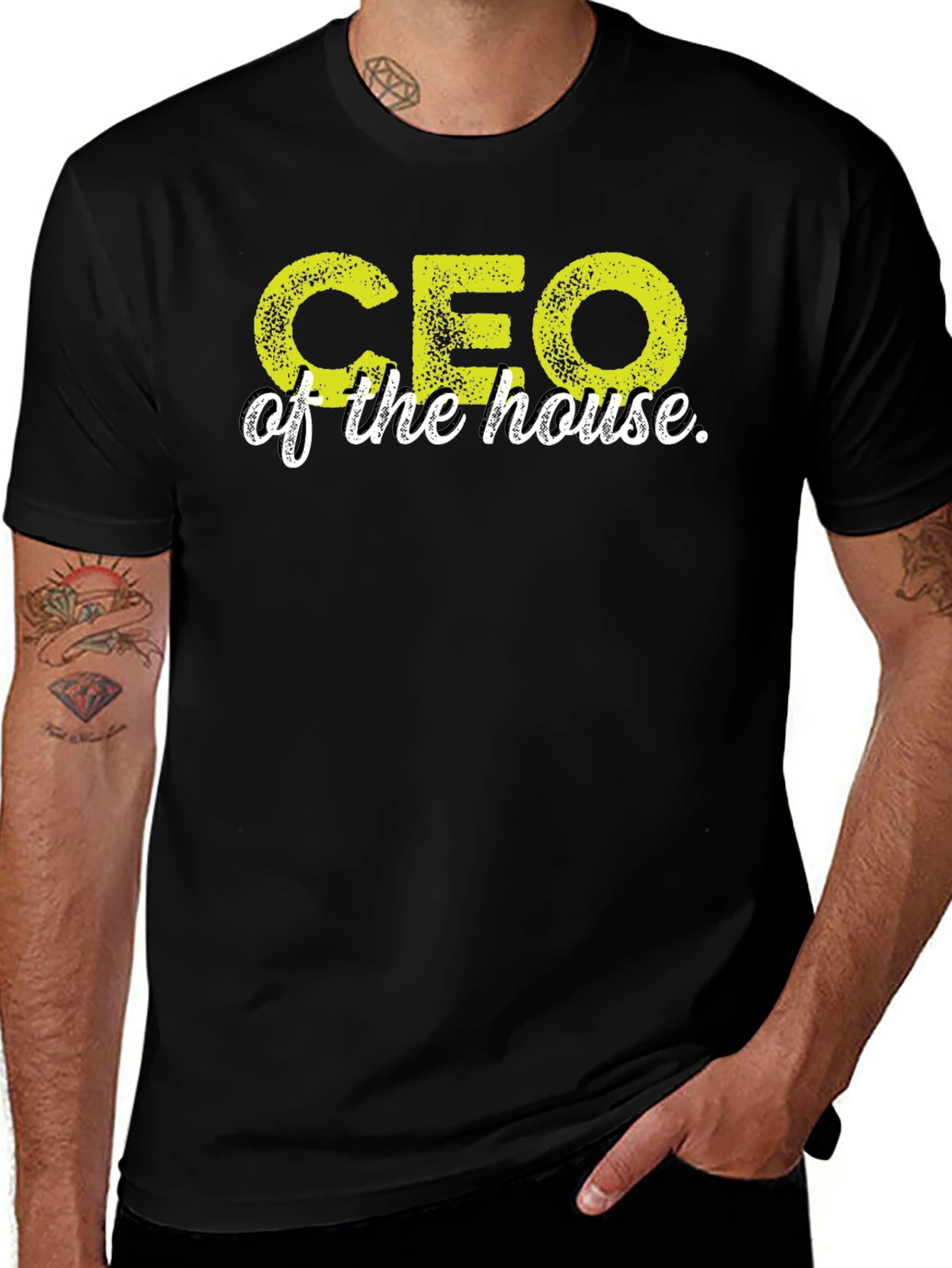 CEO of the House Black T-Shirt