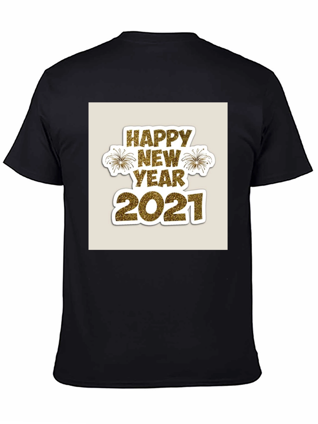 Festive Happy New Year 2021 Graphic Tee