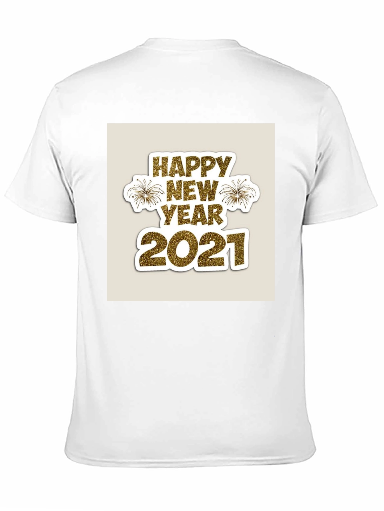Festive Happy New Year 2021 Graphic Tee