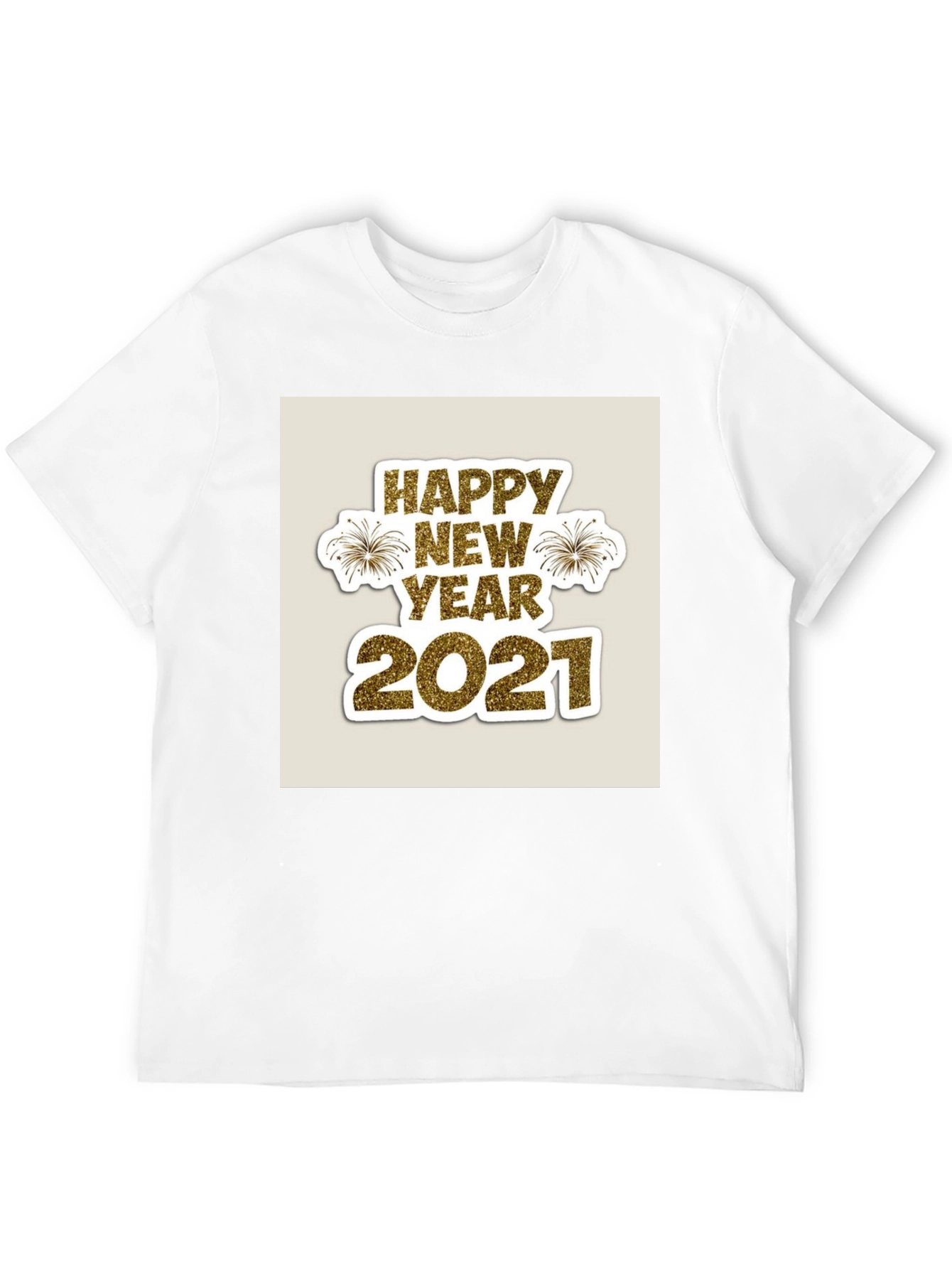 Festive Happy New Year 2021 Graphic Tee