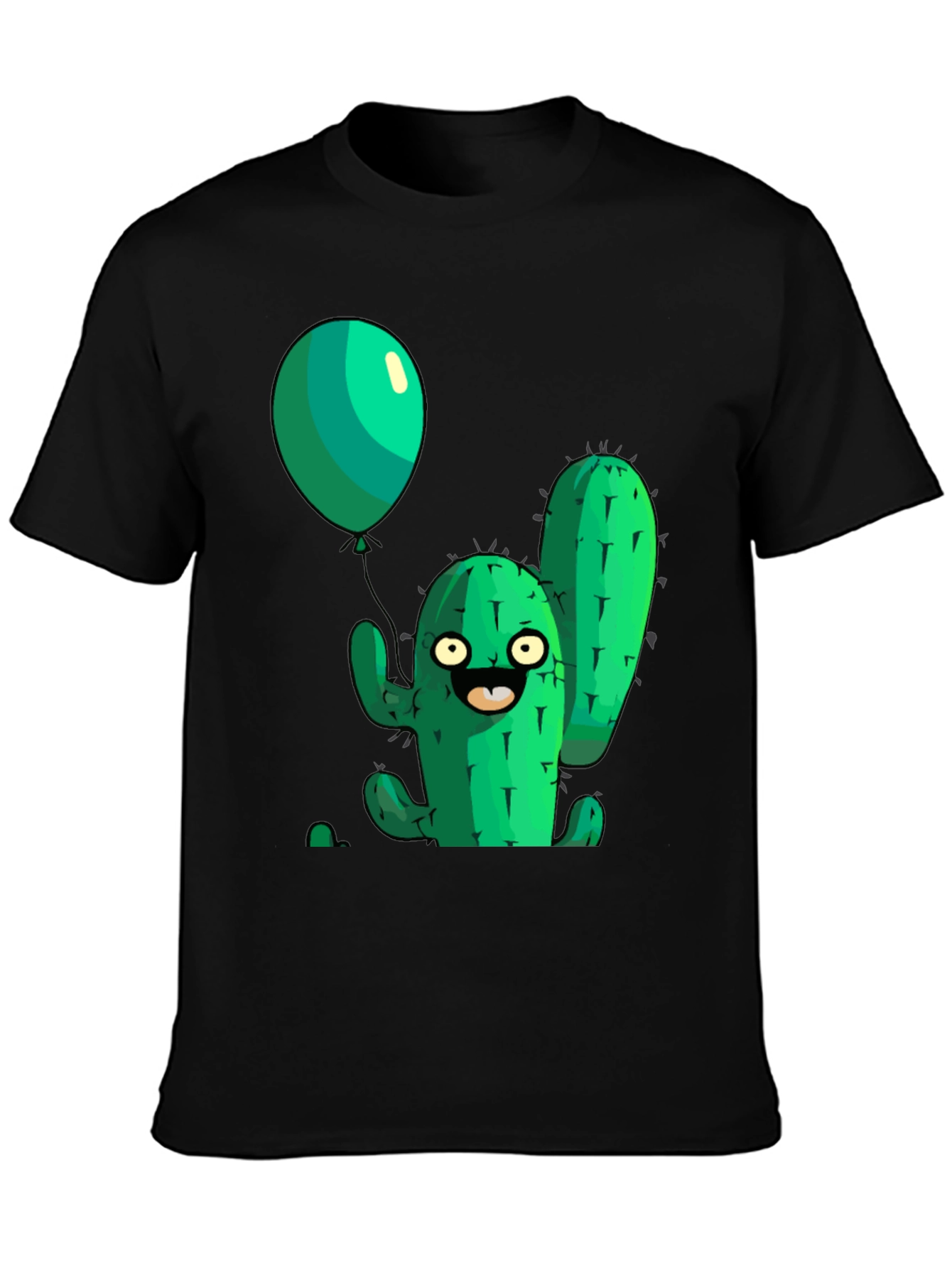 Cartoon Cactus T-Shirt