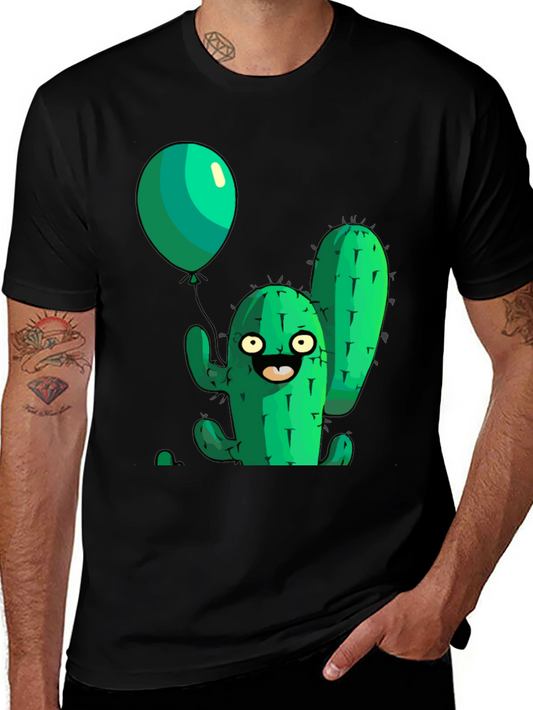 Cartoon Cactus T-Shirt