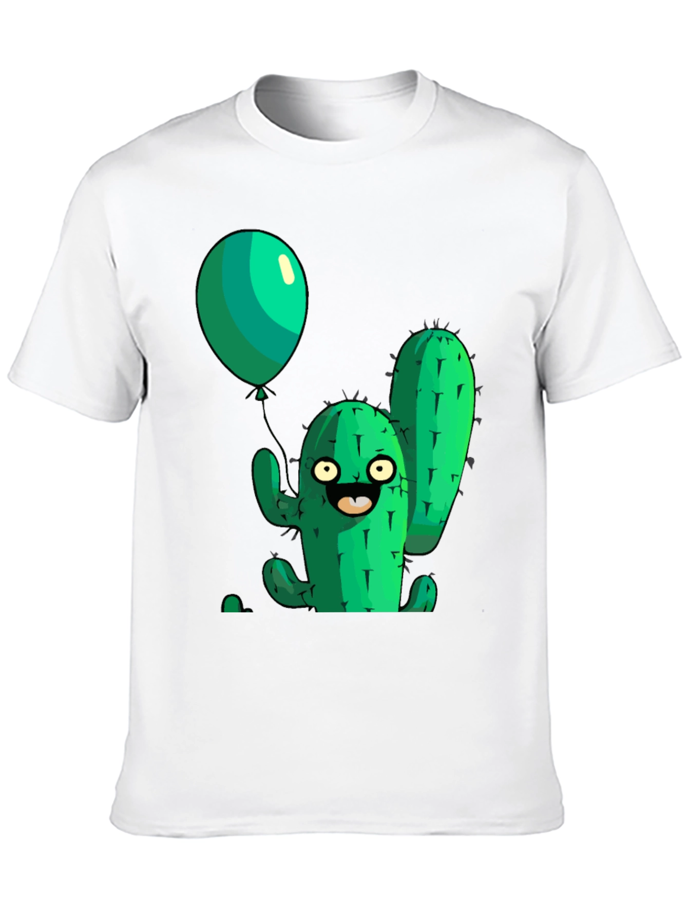 Cartoon Cactus T-Shirt