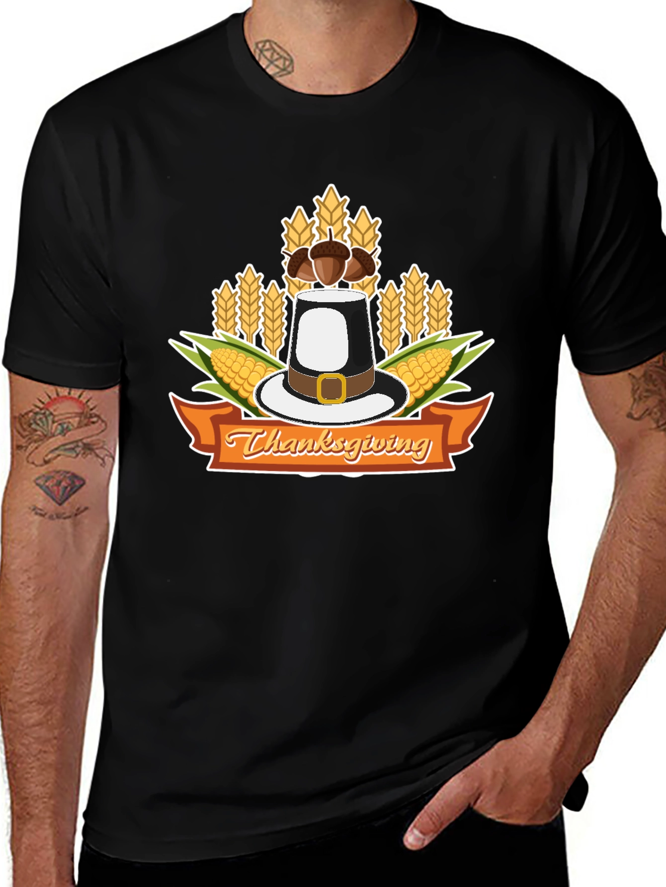 Thanksgiving Graphic T-Shirt