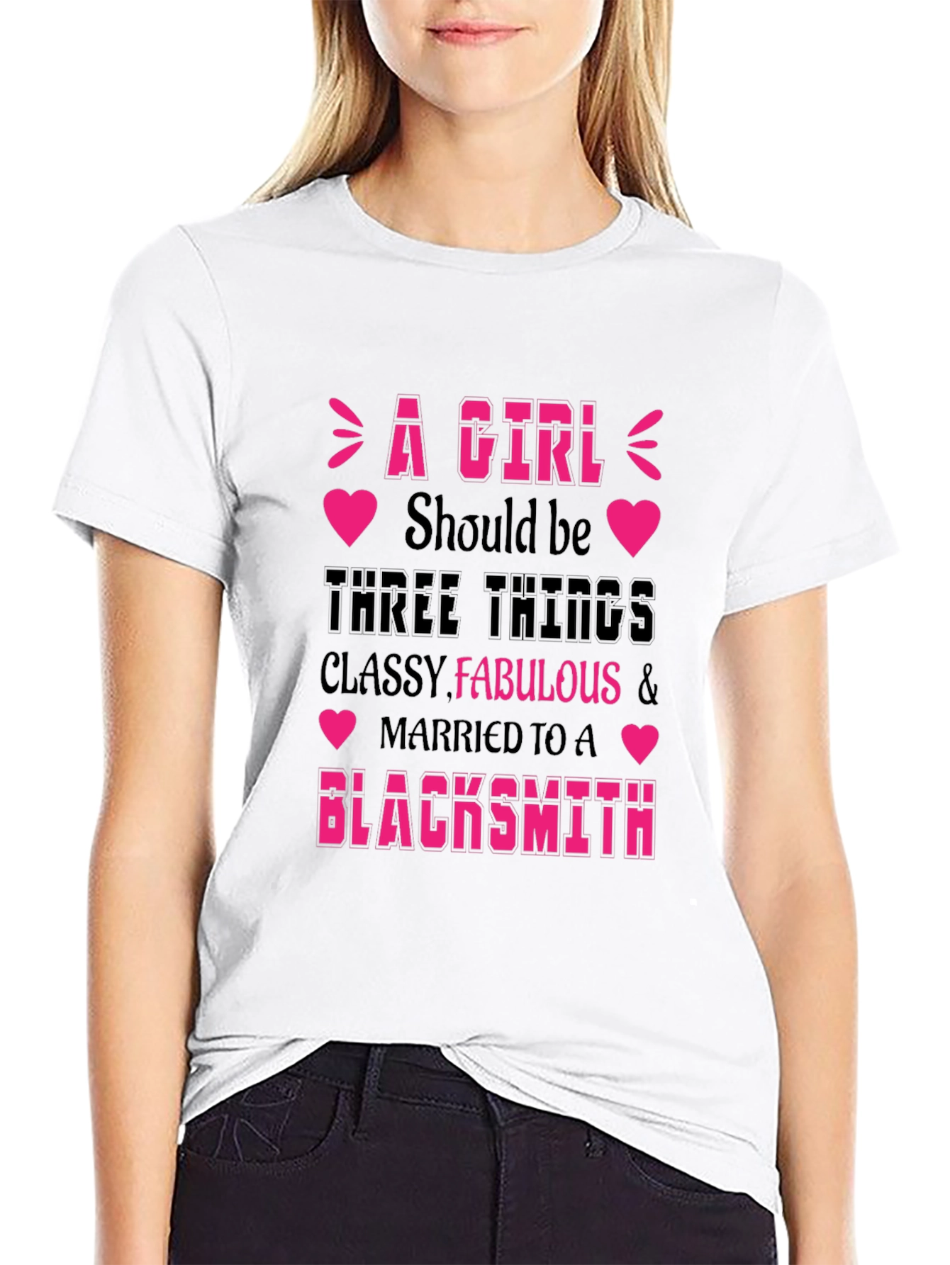 Classy Fabulous Blacksmith Wife T-Shirt
