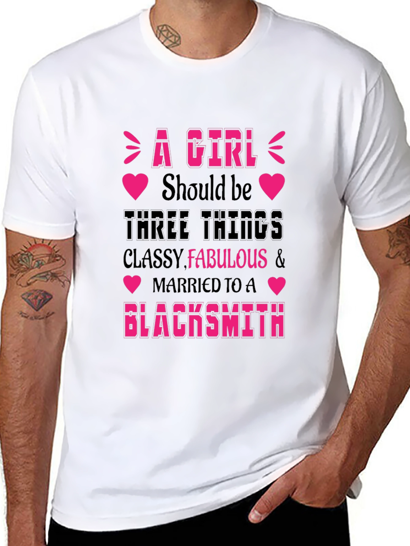 Classy Fabulous Blacksmith Wife T-Shirt