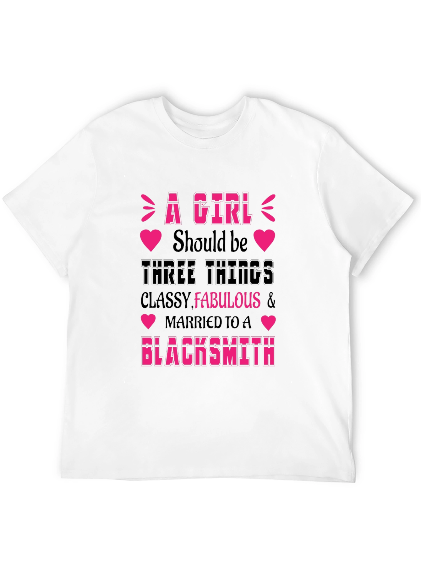 Classy Fabulous Blacksmith Wife T-Shirt