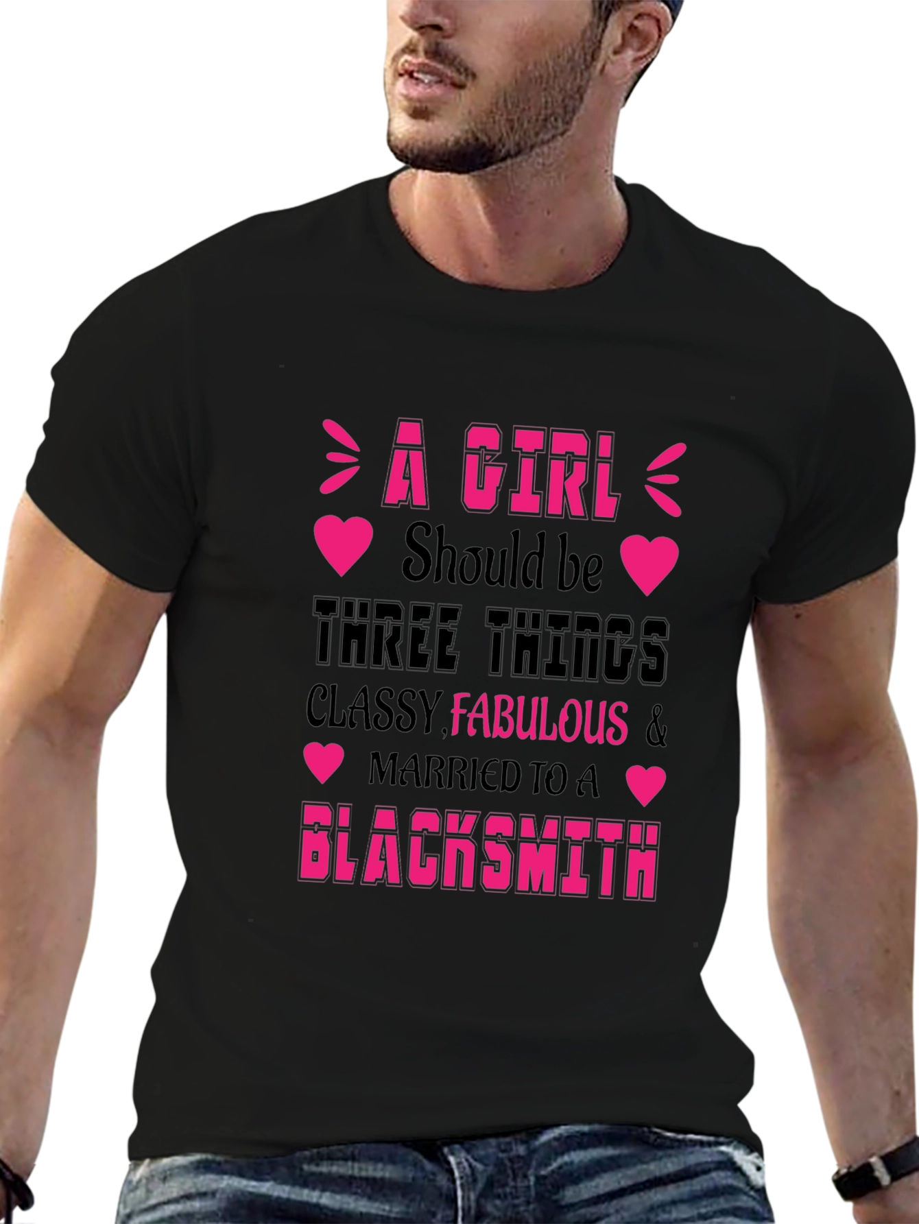 Classy Fabulous Blacksmith Wife T-Shirt