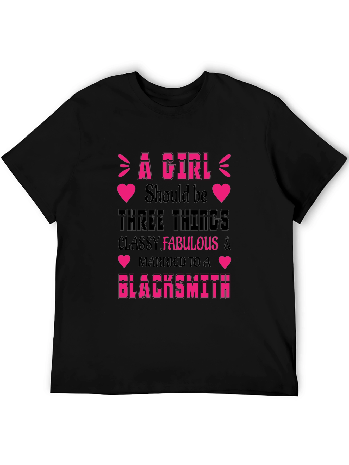 Classy Fabulous Blacksmith Wife T-Shirt