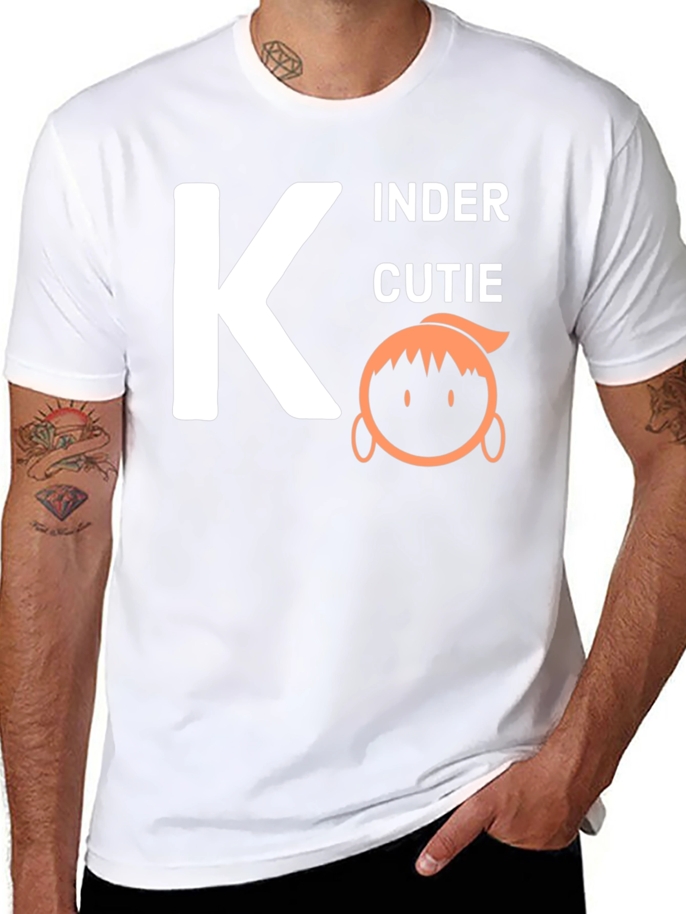Kinder Cutie T-Shirt - Unique Graphic Tee