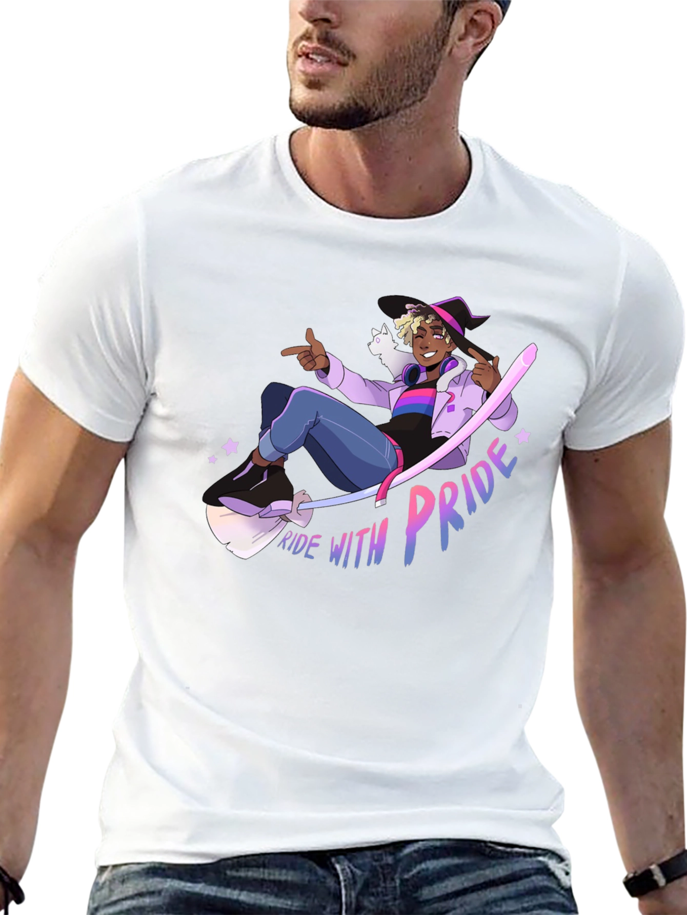 Ride With Pride Graphic T-Shirt