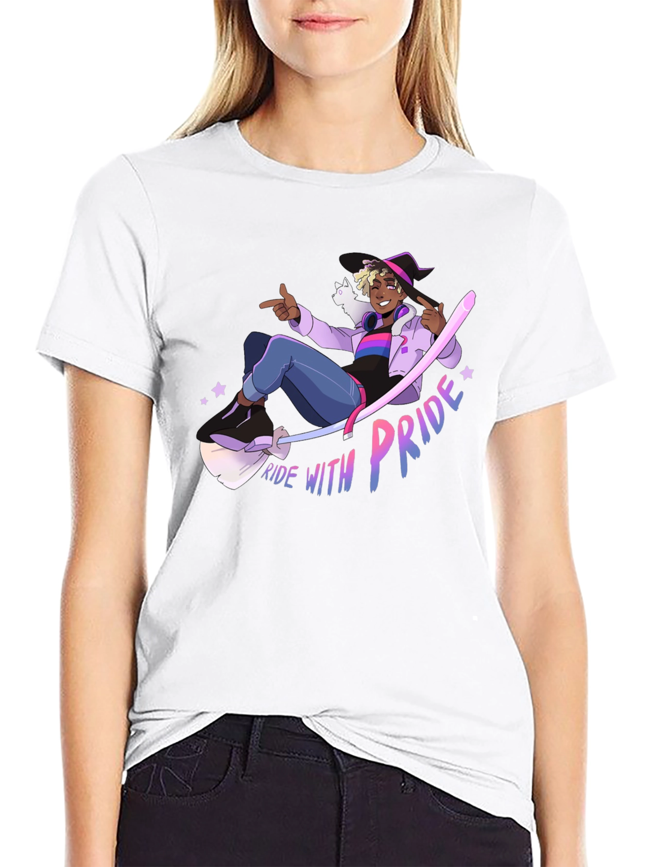 Ride With Pride Graphic T-Shirt
