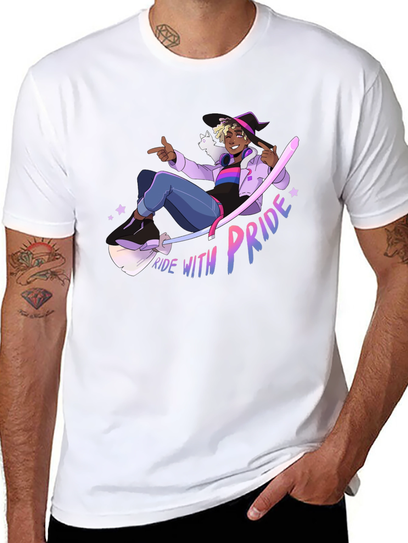 Ride With Pride Graphic T-Shirt