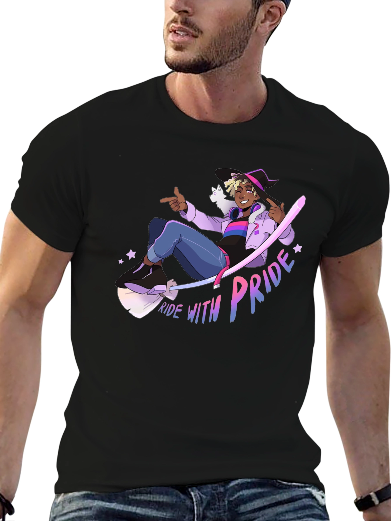 Ride With Pride Graphic T-Shirt