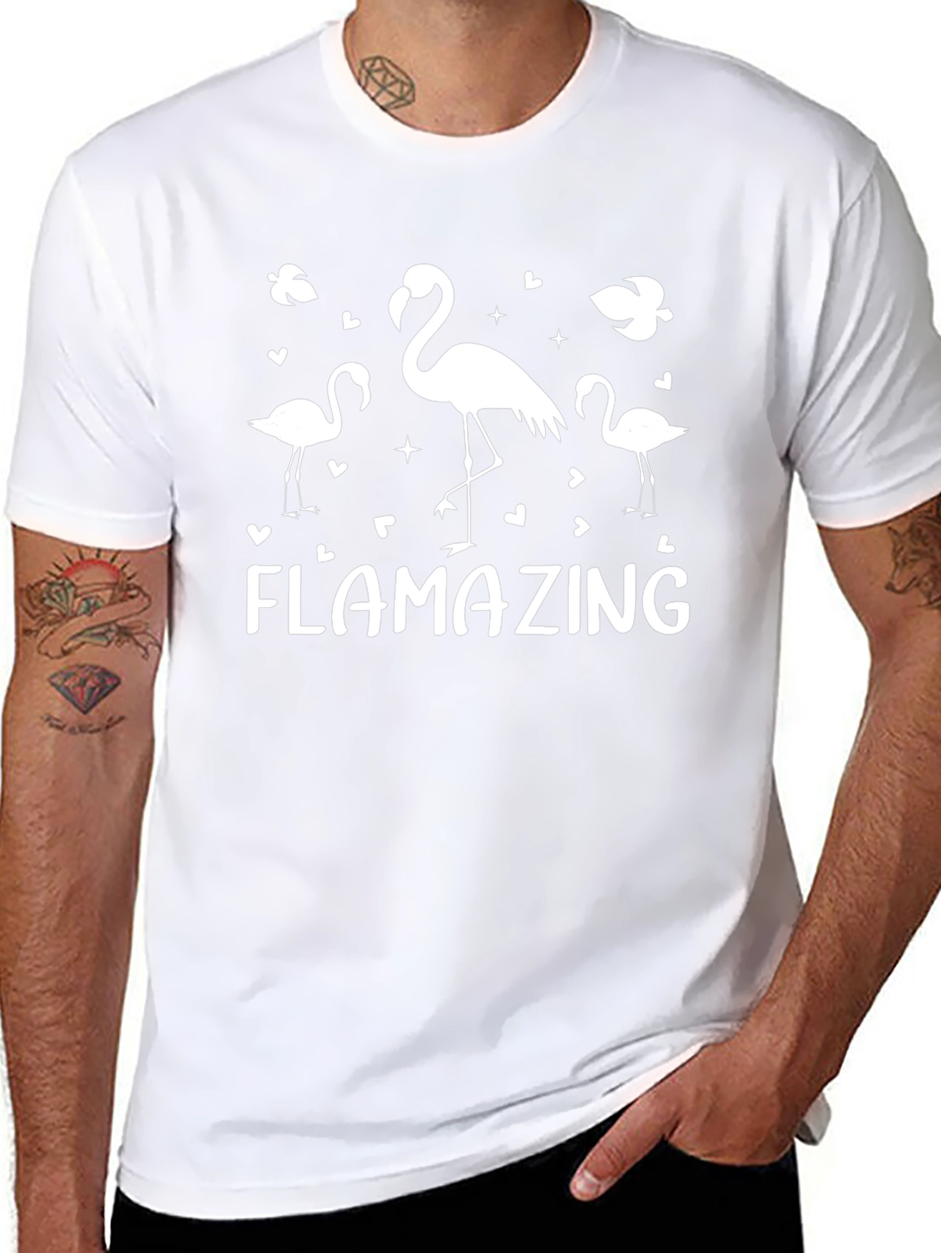 Flamazing Flamingo Graphic Tee - Unique & Stylish!