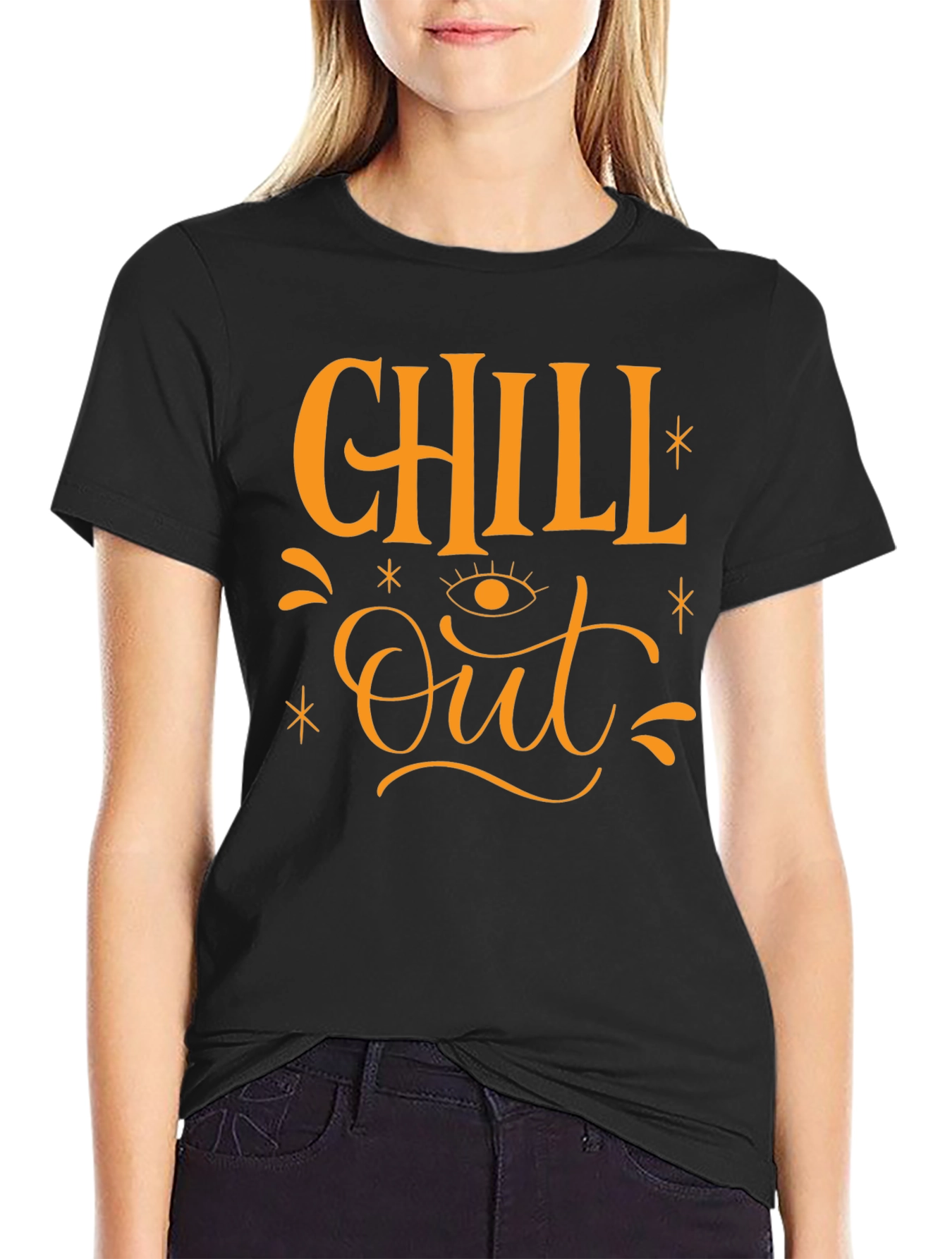Chill Out Graphic Tee - Relaxed Comfort