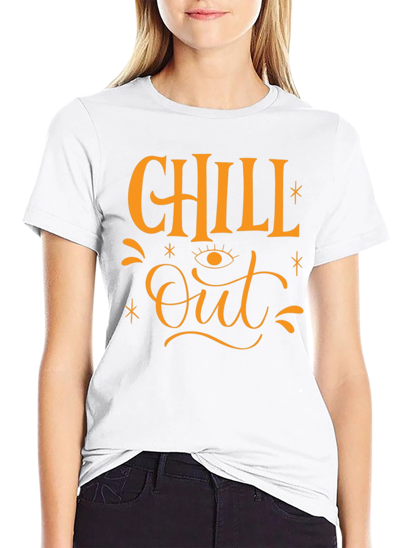 Chill Out Graphic Tee - Relaxed Comfort