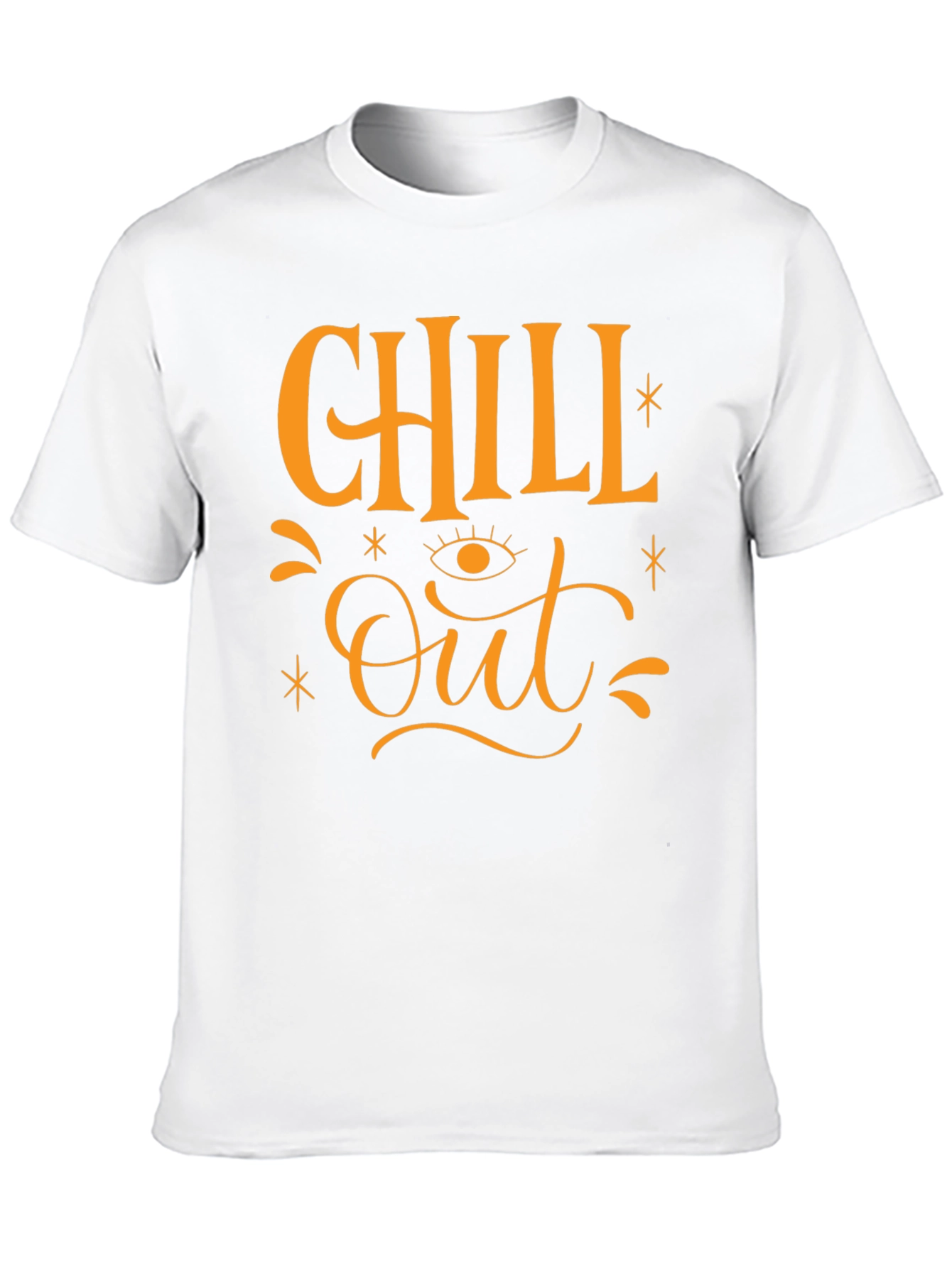 Chill Out Graphic Tee - Relaxed Comfort