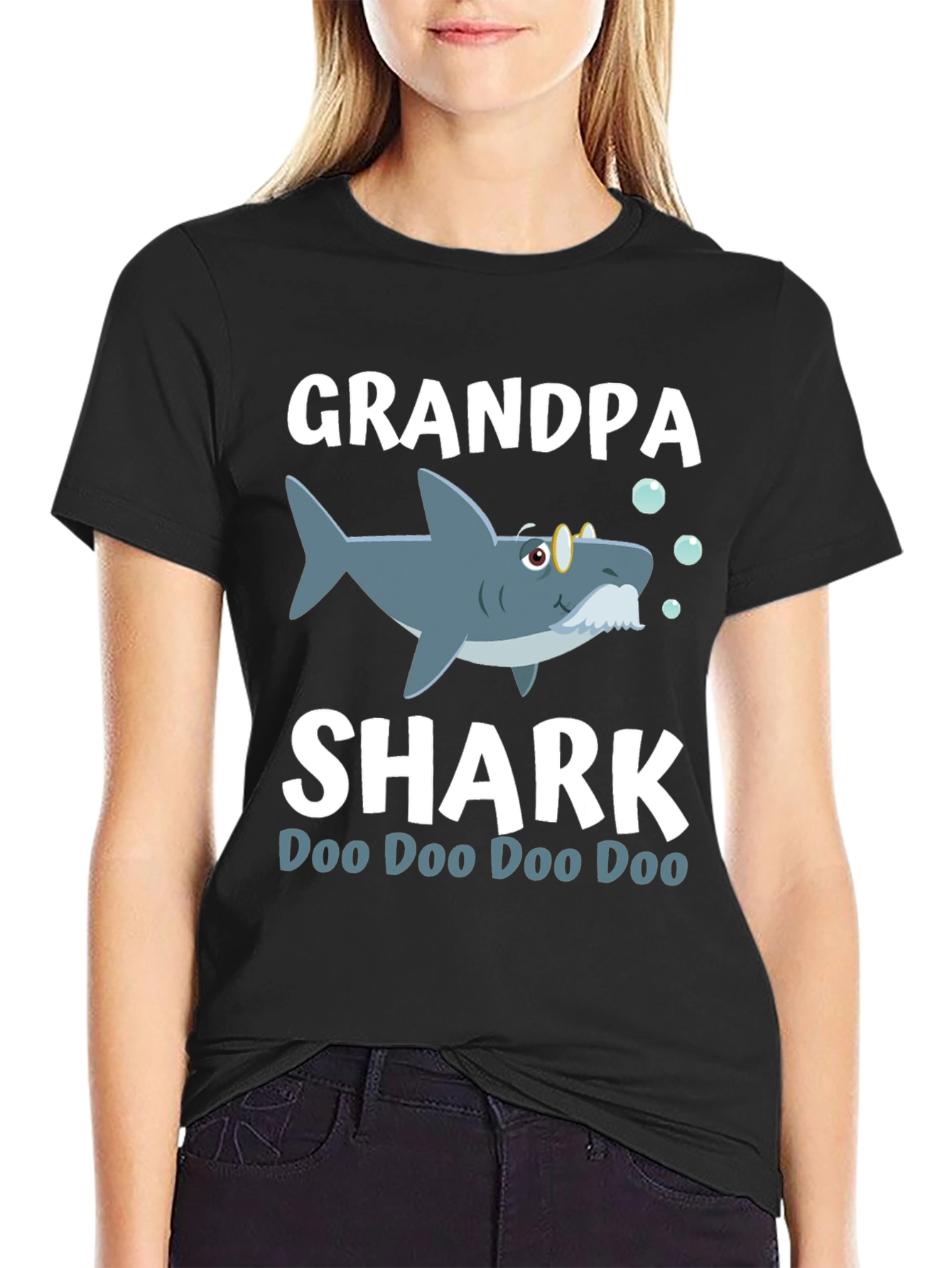 Grandpa Shark Doo Doo Doo T-Shirt