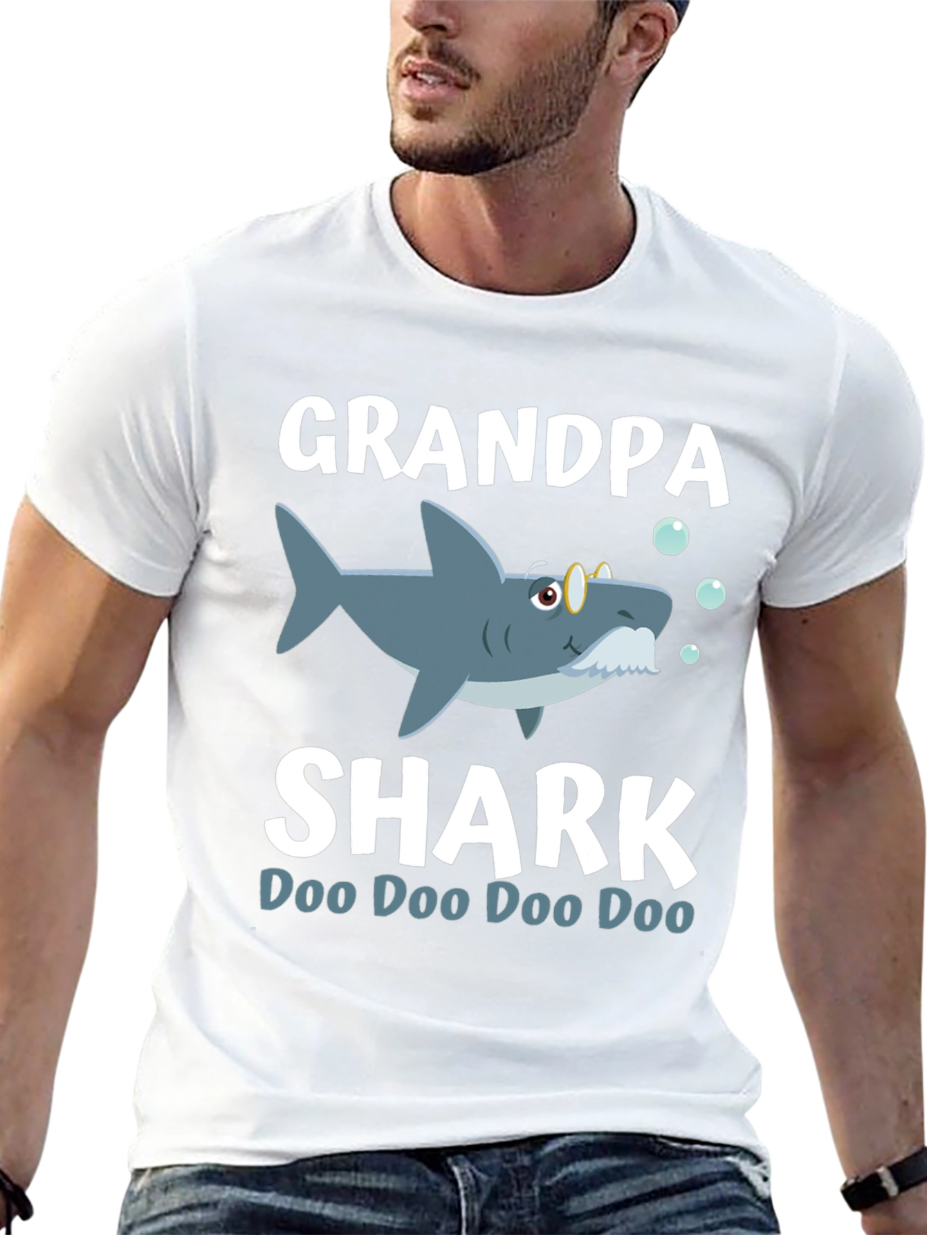 Grandpa Shark Doo Doo Doo T-Shirt