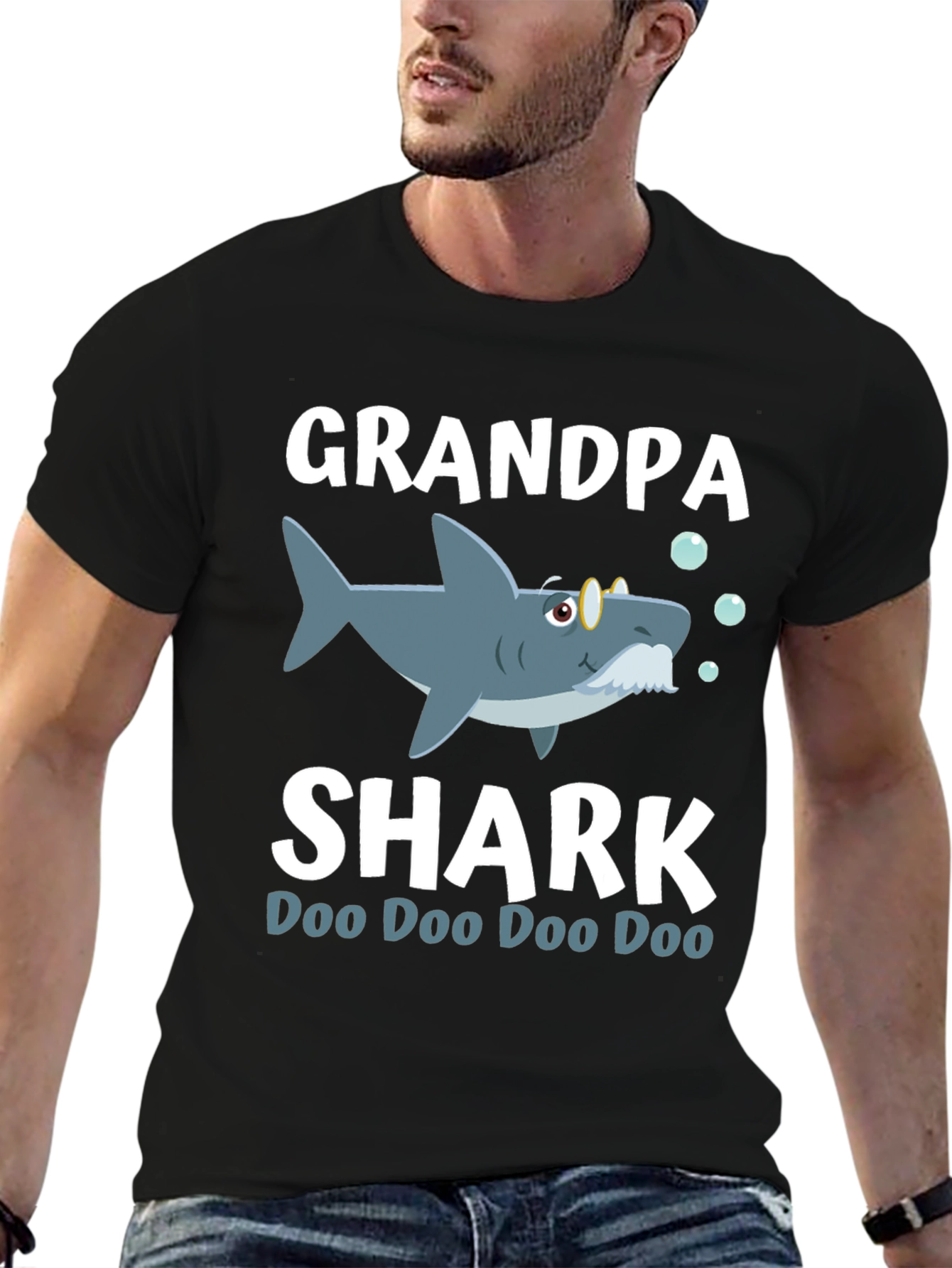 Grandpa Shark Doo Doo Doo T-Shirt