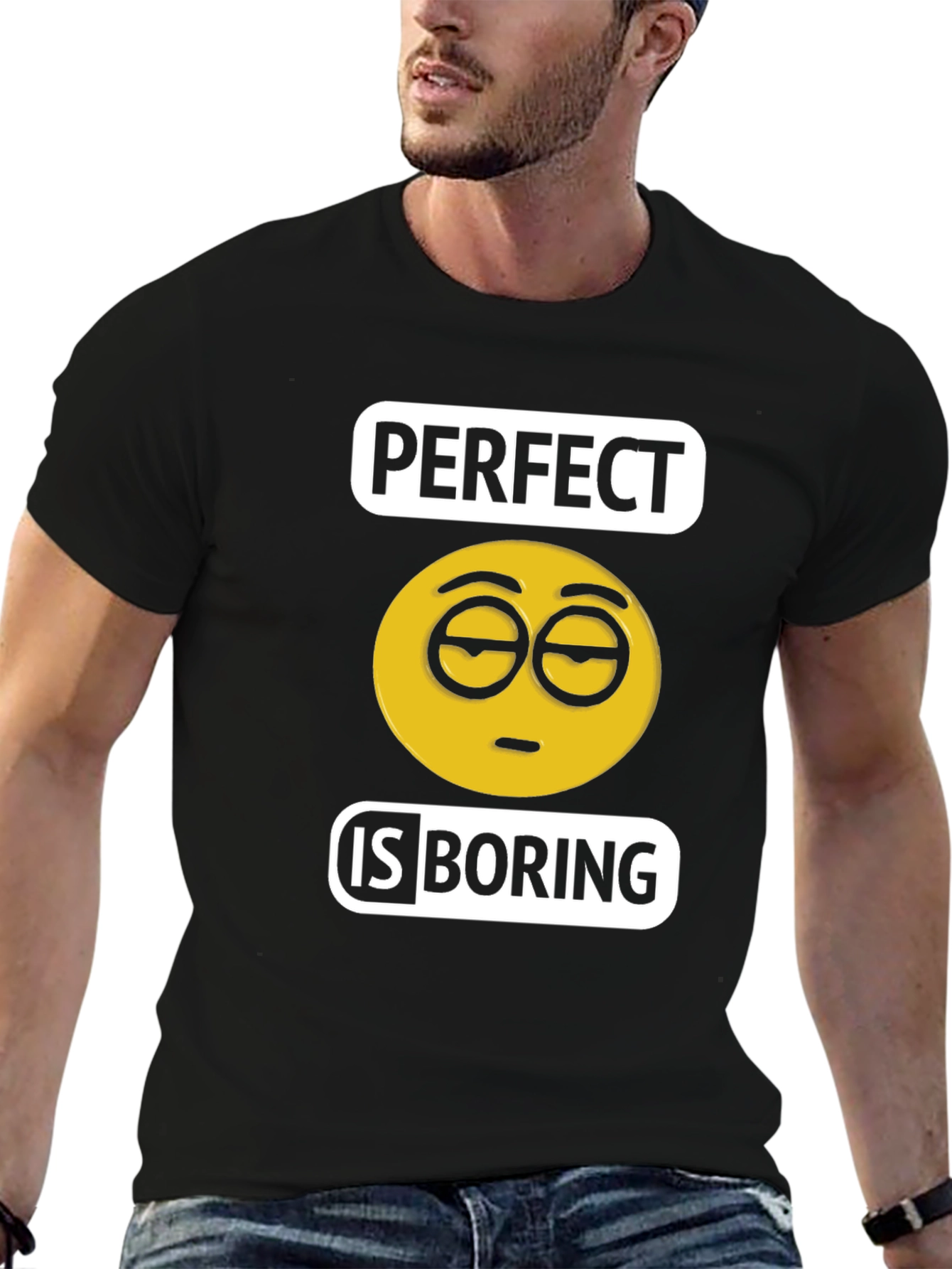 Perfect is Boring T-Shirt - Unisex Cotton Tee