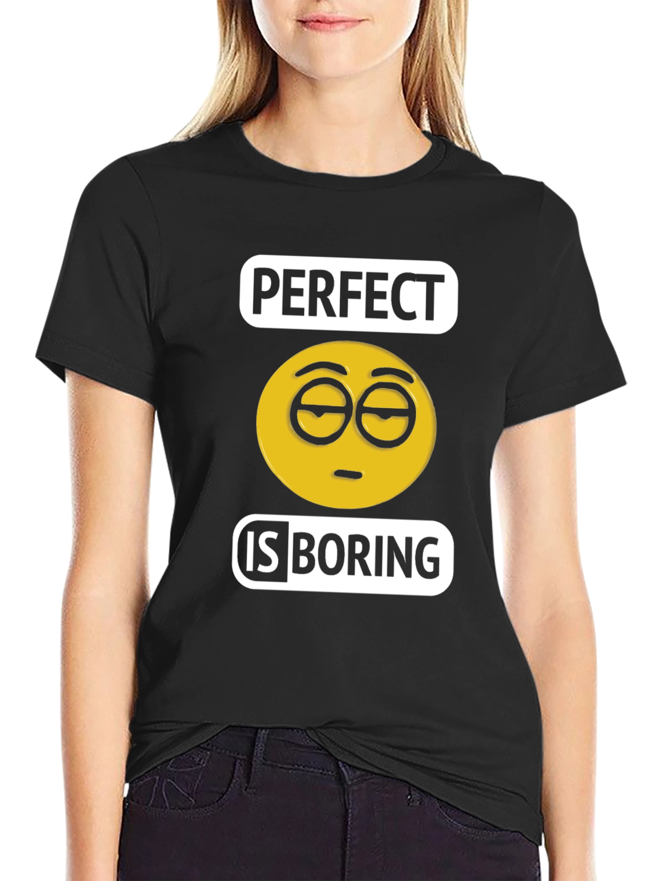 Perfect is Boring T-Shirt - Unisex Cotton Tee
