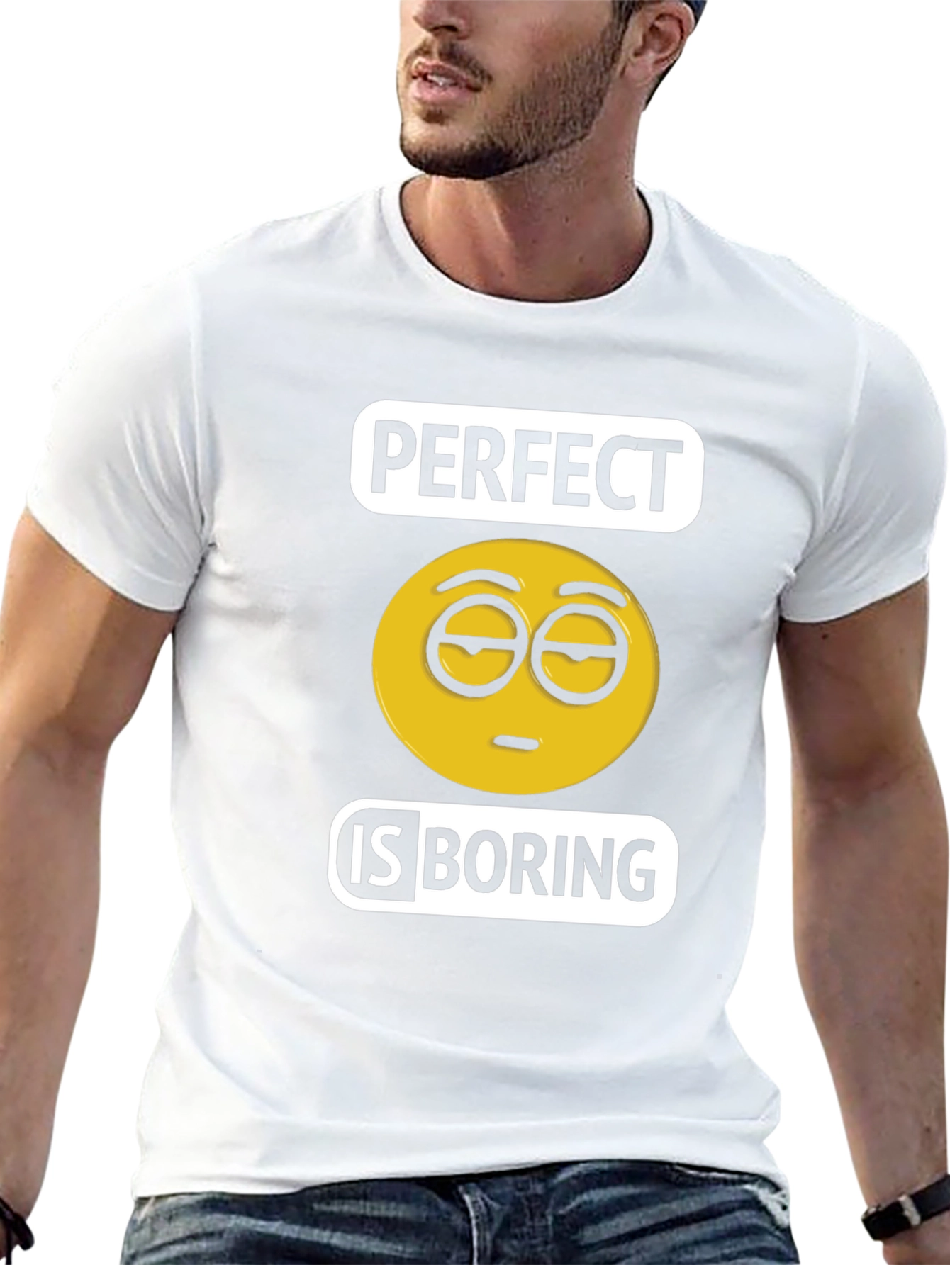 Perfect is Boring T-Shirt - Unisex Cotton Tee