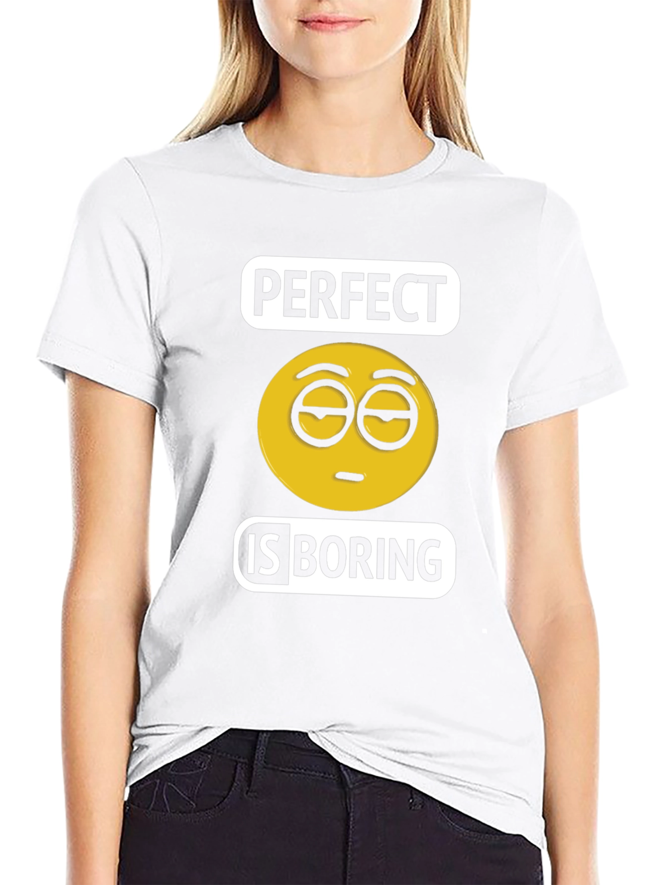 Perfect is Boring T-Shirt - Unisex Cotton Tee