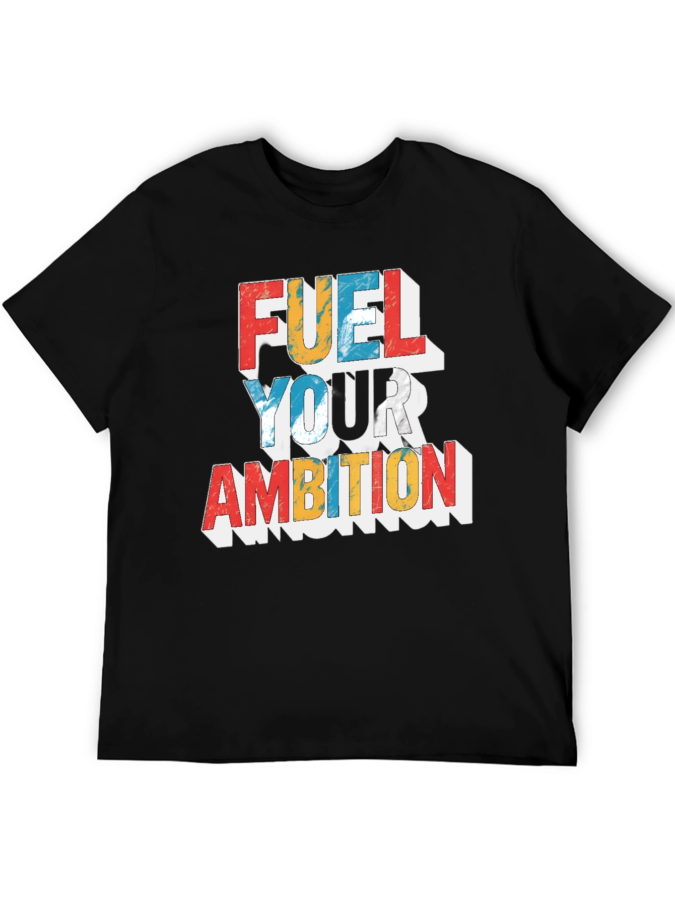 Fuel Your Ambition Graphic Tee - Black